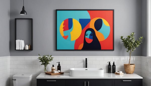 Ajoutez de la couleur et de l'humour à vos toilettes avec des affiches !